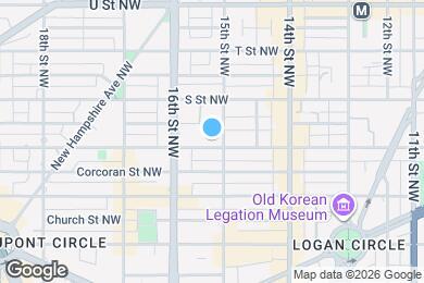 Map image of the property - 1507 R St NW