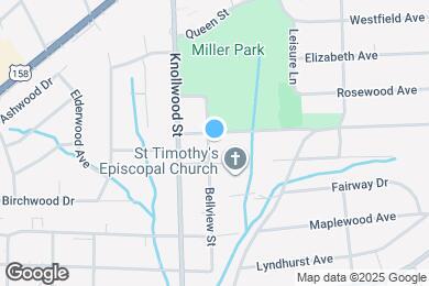 Map image of the property - 707 Bellview St