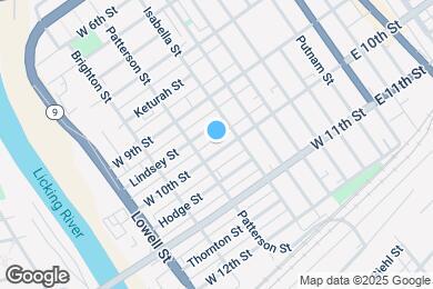 Map image of the property - 319 W 10th St