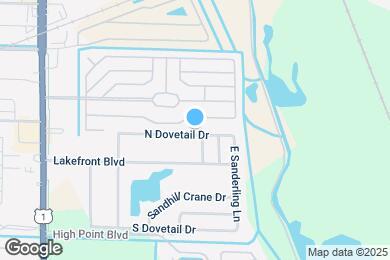 Map image of the property - 1758 N Dovetail Dr