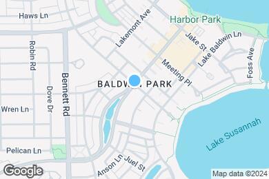 Map image of the property - MAA Baldwin Park