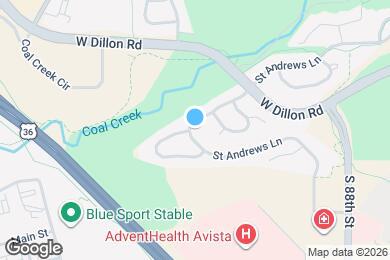 Map image of the property - 928 Saint Andrews Ln