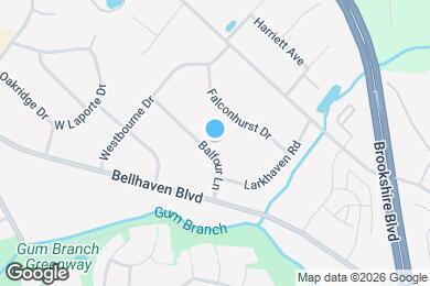 Map image of the property - 1732 Balfour Ln