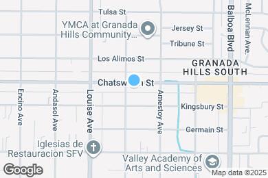 Map image of the property - 17178 Chatsworth St