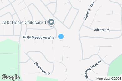 Map image of the property - 1195 Misty Meadows Way