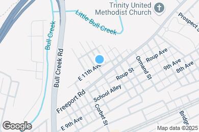 Map image of the property - 1006 Garfield St