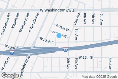 Map image of the property - 4037 W 23rd St