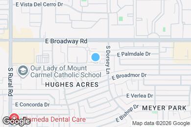 Map image of the property - 2090 S Dorsey Ln