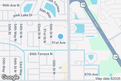 Map image of the property - 4947 91st Ave N