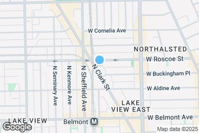 Map image of the property - 3349 N Clark St
