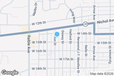 Map image of the property - 1408 Walton St