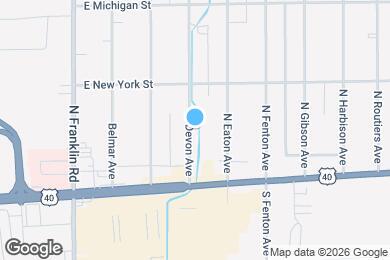 Map image of the property - 57 N Devon Ave