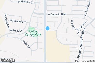 Map image of the property - 12937 W Holly St