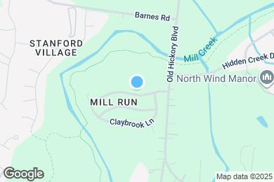 Map image of the property - 1236 Bending Creek Dr