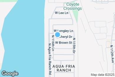 Map image of the property - 11627 W Cheryl Dr