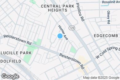 Map image of the property - 3328 St Ambrose Ave