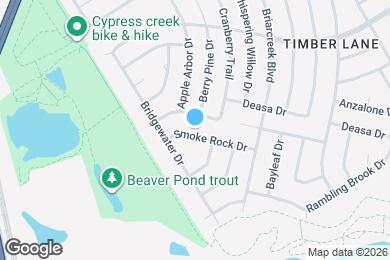 Map image of the property - 2203 Smoke Rock Dr