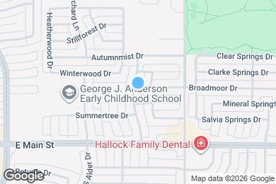 Map image of the property - 300 Trailwood Dr