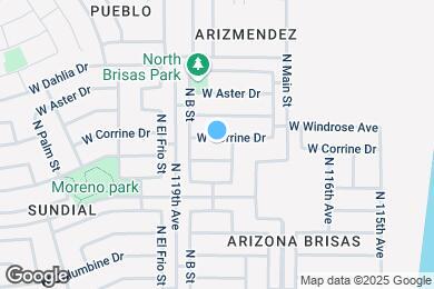 Map image of the property - 11817 W Corrine Dr