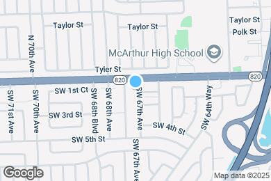 Map image of the property - 112 SW 67th Ave
