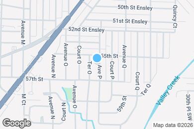 Map image of the property - 5512 Ave P