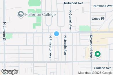 Map image of the property - 227 N Yale Ave