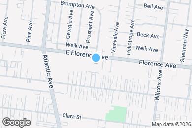 Map image of the property - 4704 Florence Avenue