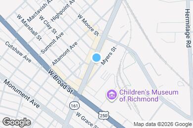 Map image of the property - 1103A N Arthur Ashe Blvd