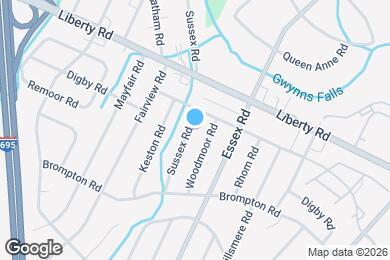 Map image of the property - 3523 Sussex Rd