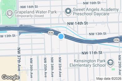 Map image of the property - 1237 NW 33rd Ave