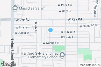 Map image of the property - 715 W Dublin St
