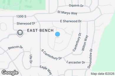 Map image of the property - 1407 Chancellor Way
