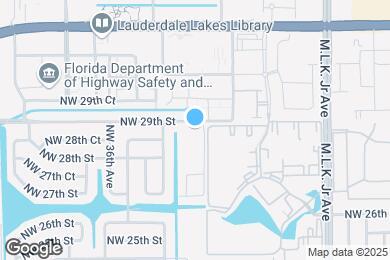 Map image of the property - Canterbury Palms Apartments