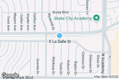 Map image of the property - 3514 E La Salle St