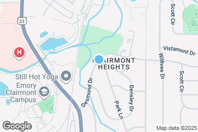 Map image of the property - 2059 Desmond Dr
