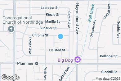 Map image of the property - 16701 Itasca St