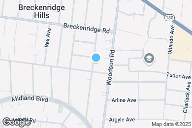 Map image of the property - 3008 Pasteur Ave