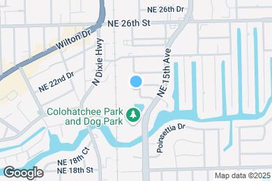 Map image of the property - 2125 NE 14th Ave