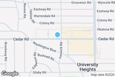 Map image of the property - 13833 Cedar Rd