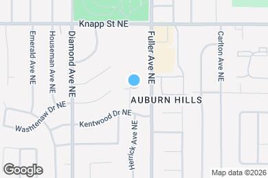 Map image of the property - 1824 Herrick Ave NE