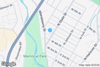 Map image of the property - 76 W 5th St