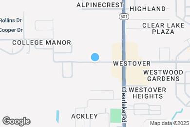 Map image of the property - 1715 Dixon Blvd