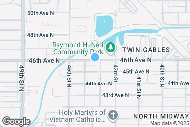 Map image of the property - 4410 46th Ave N