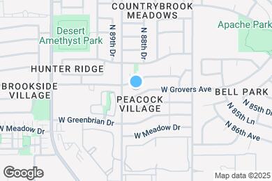 Map image of the property - 8842 W Grovers Ave