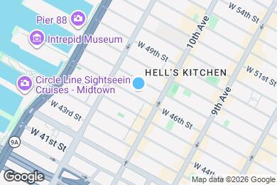 Map image of the property - 2BR 2BA w/ Curvy Balcony, In-Unit Laundry, Gym, Roof Deck In Boutique Low-Rise Doorman Building