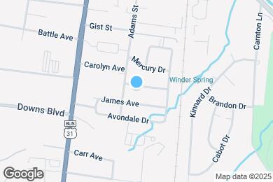 Map image of the property - 308 Highland Ave