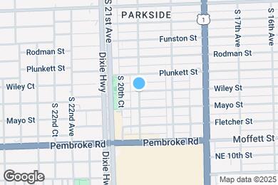 Map image of the property - 1407 S 20th Ave