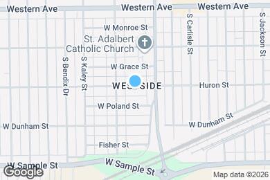 Map image of the property - 2502 Ford St