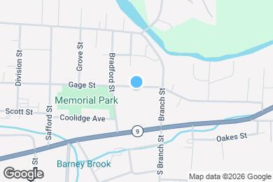 Map image of the property - 815 Gage St