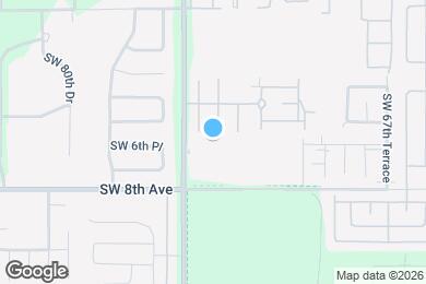 Map image of the property - 605 SW 75th St